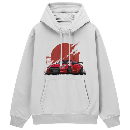 moon gtr - Premium Hoodie