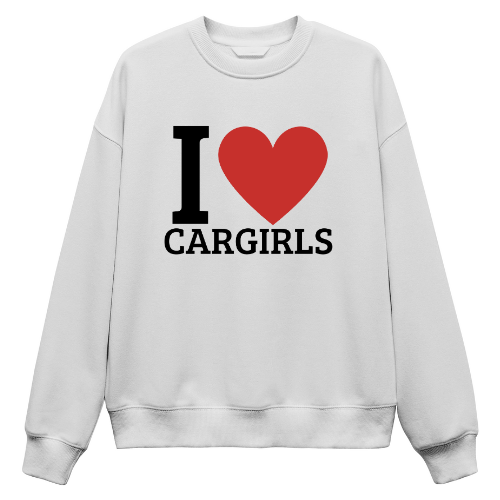 I love Cargirls - Unisex Sweater