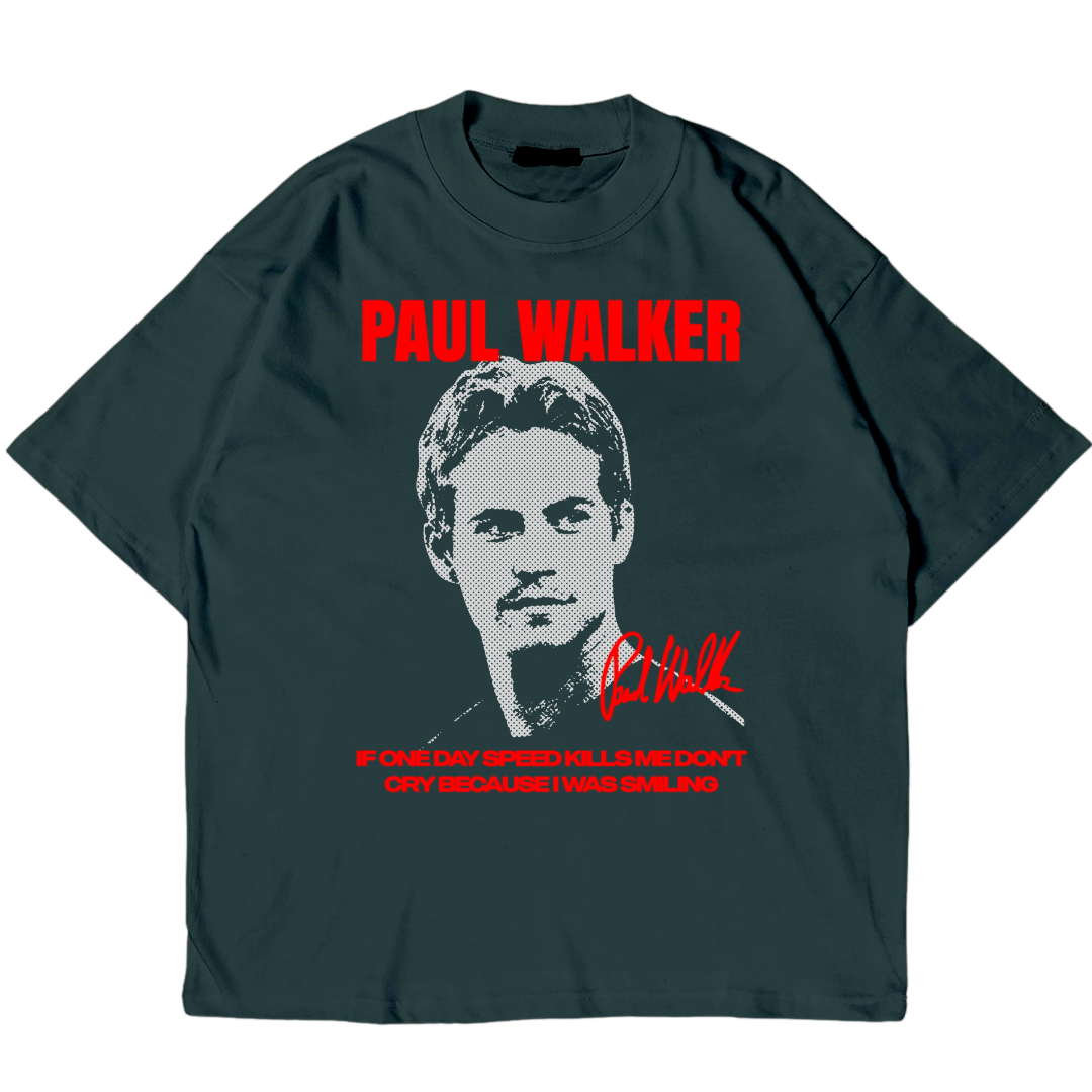 Amor por Paul Walker - Camiseta Oversize