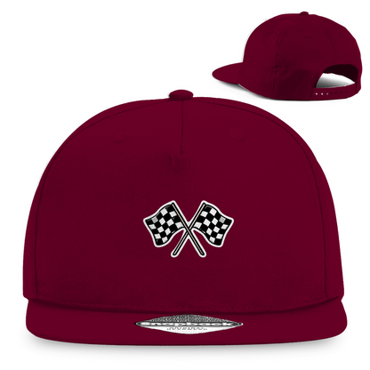 Racing Flag Car Motifs - Cap