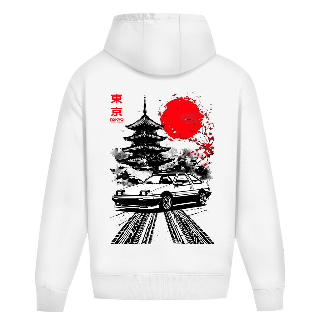 Tokyo Love - Oversize Hoodie Ohne Kordel