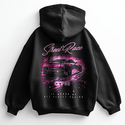 Sudadera con capucha oversize unisex Street race GTR