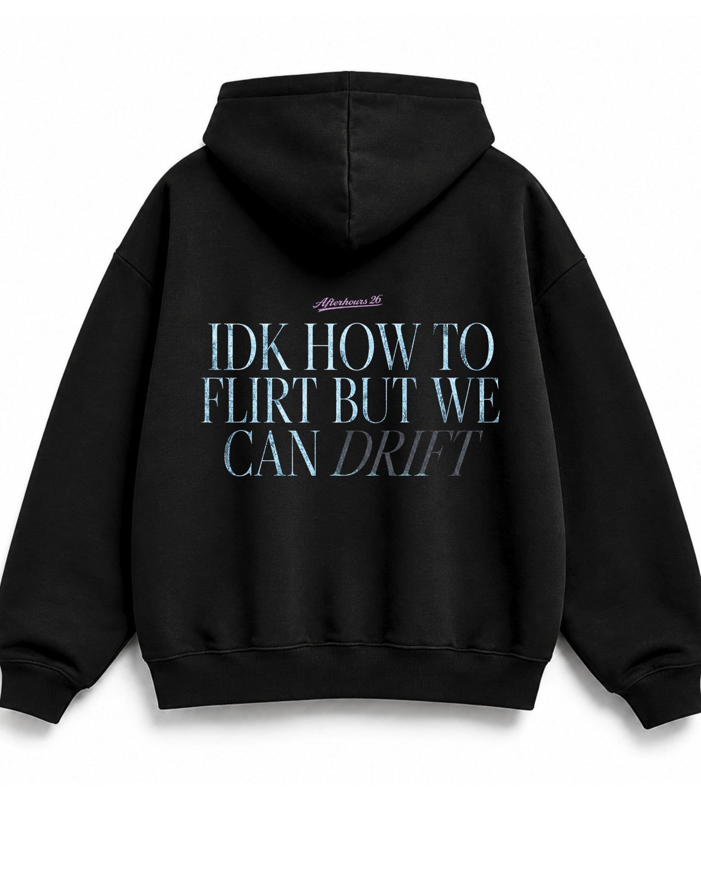 Sudadera oversize unisex WE CAN DRIFT