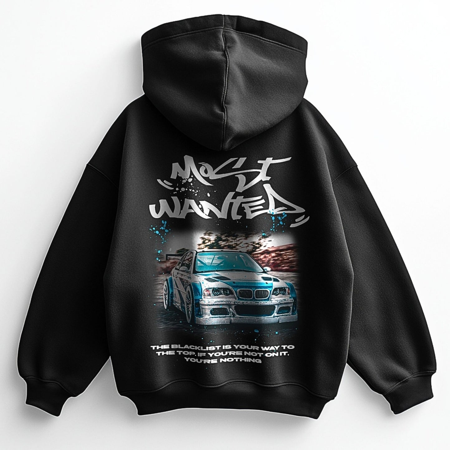Most Wanted - Sweat à capuche surdimensionné