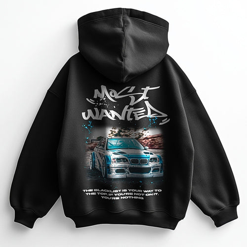Most Wanted - Sweat à capuche surdimensionné