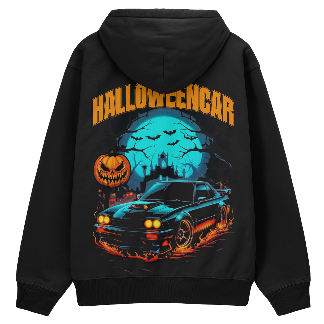 Halloween Car - Premium Hoodie