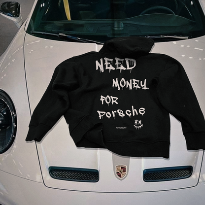 Geld nodig voor Porsche premium Hoodie