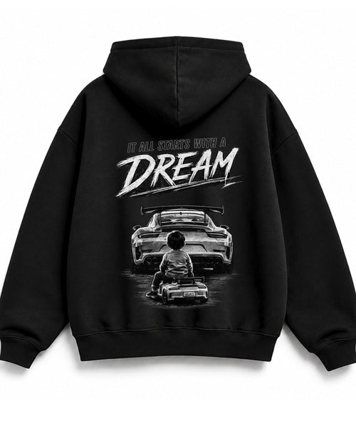 Unisex Oversize Hoodie All starts with a Dream