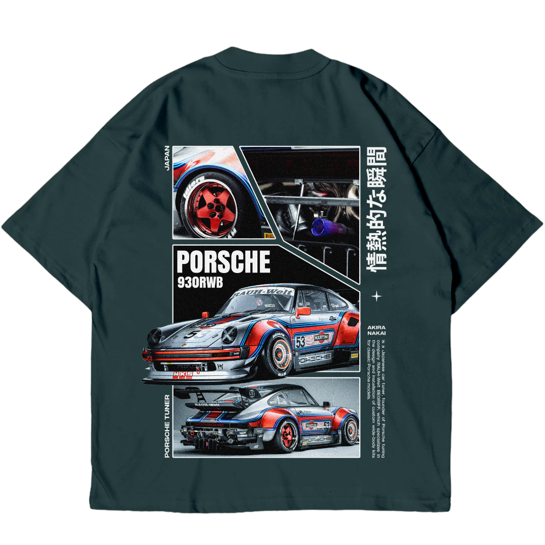 Porsche 930RWB - Prevelika majica