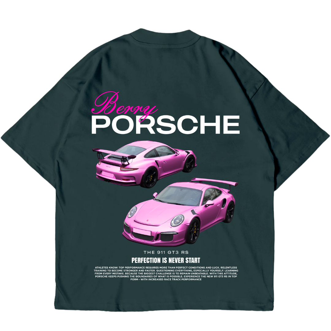 Berry Porsche - Oversized Shirt