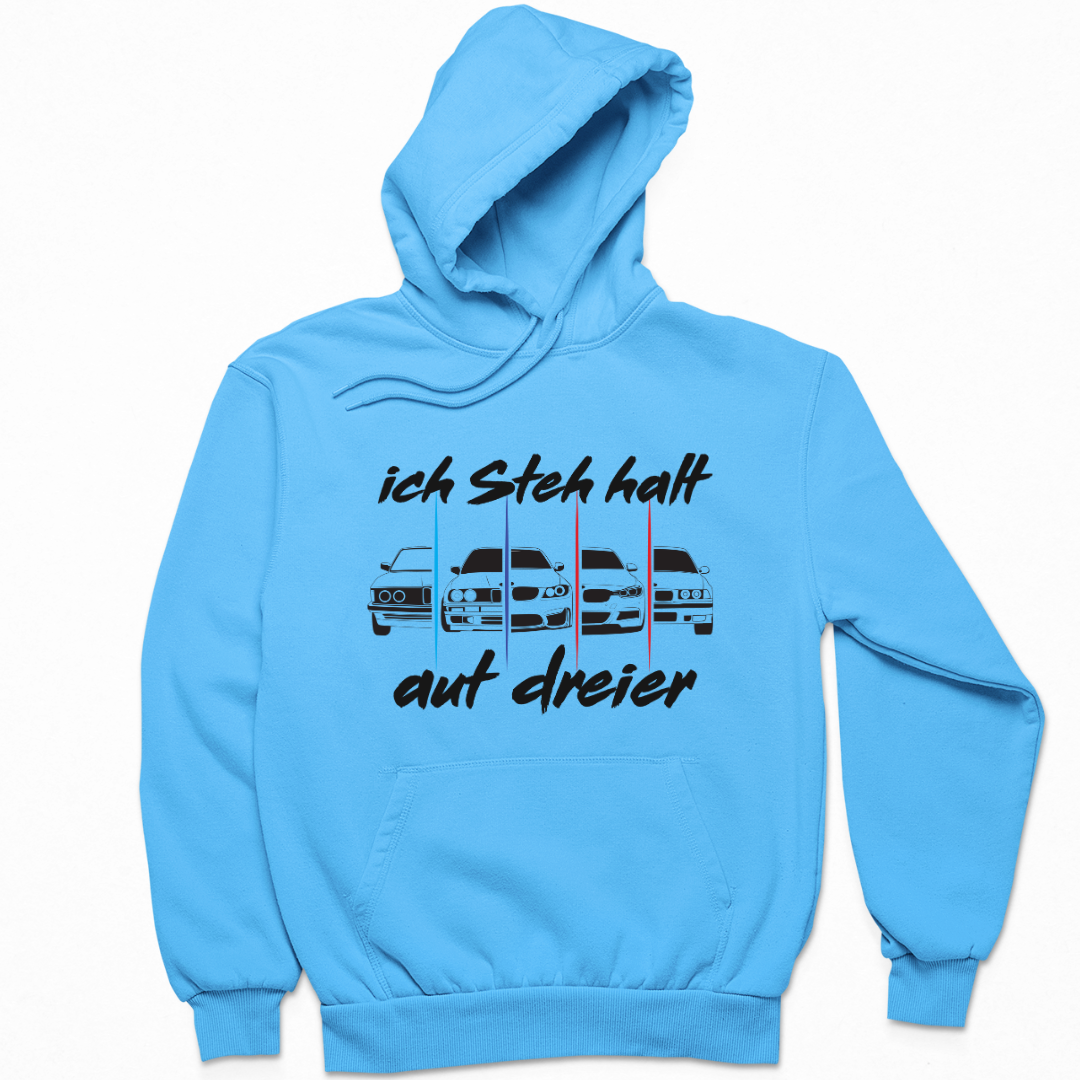 Ich steh auf Dreier - Premium Hoodie