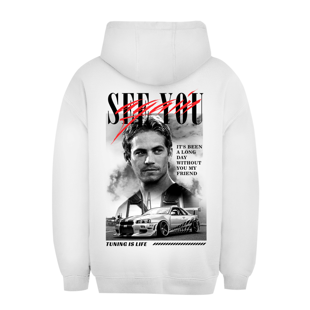 Unisex Oversize Hoodie See you again