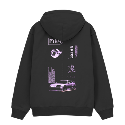 MK4 neon night - Premium Hoodie