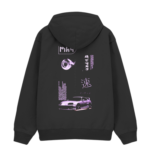 MK4 neon night - Premium Hoodie