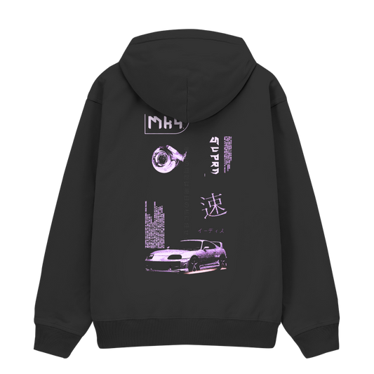 MK4 neon night - Premium Hoodie