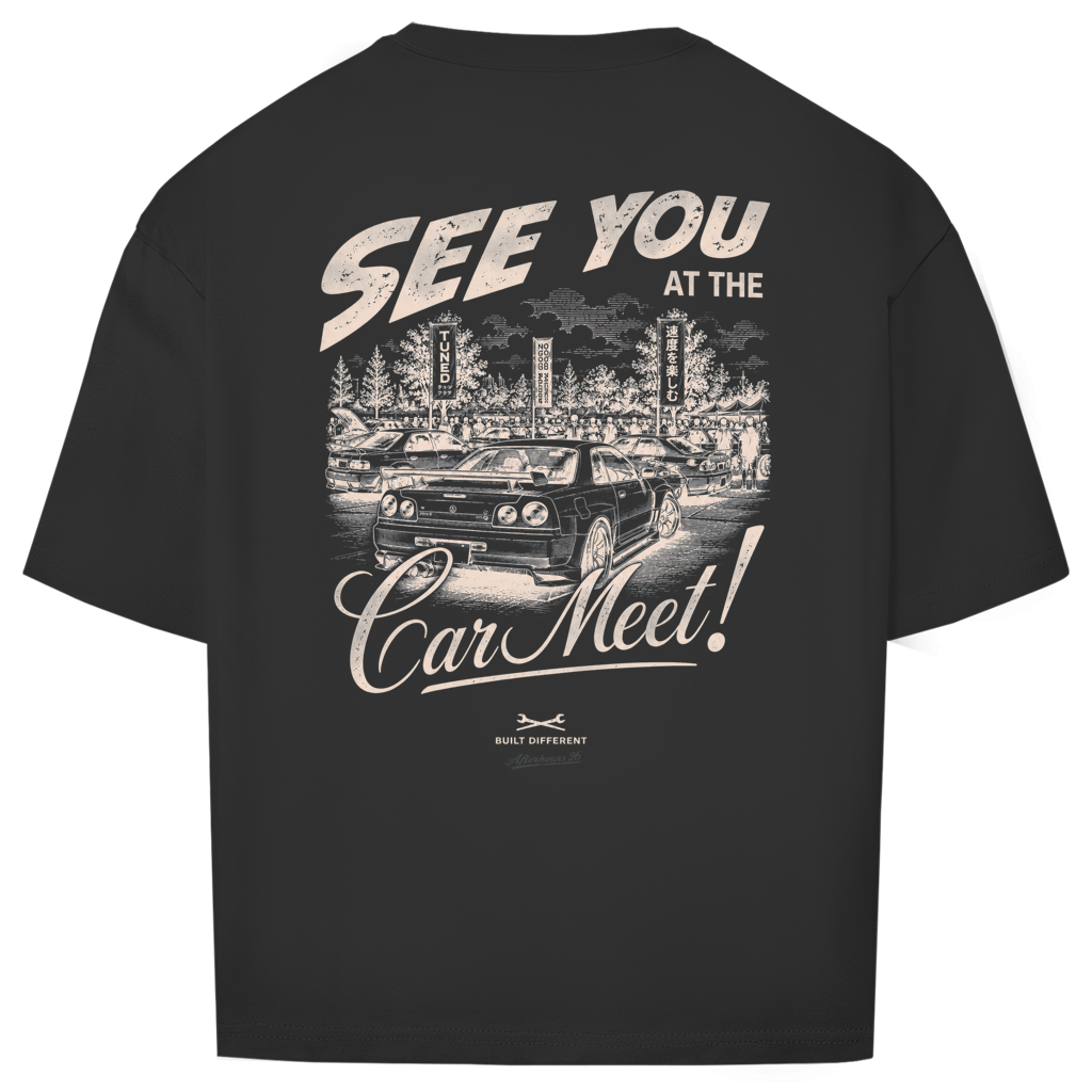 Oversize T-Shirt Car Meet