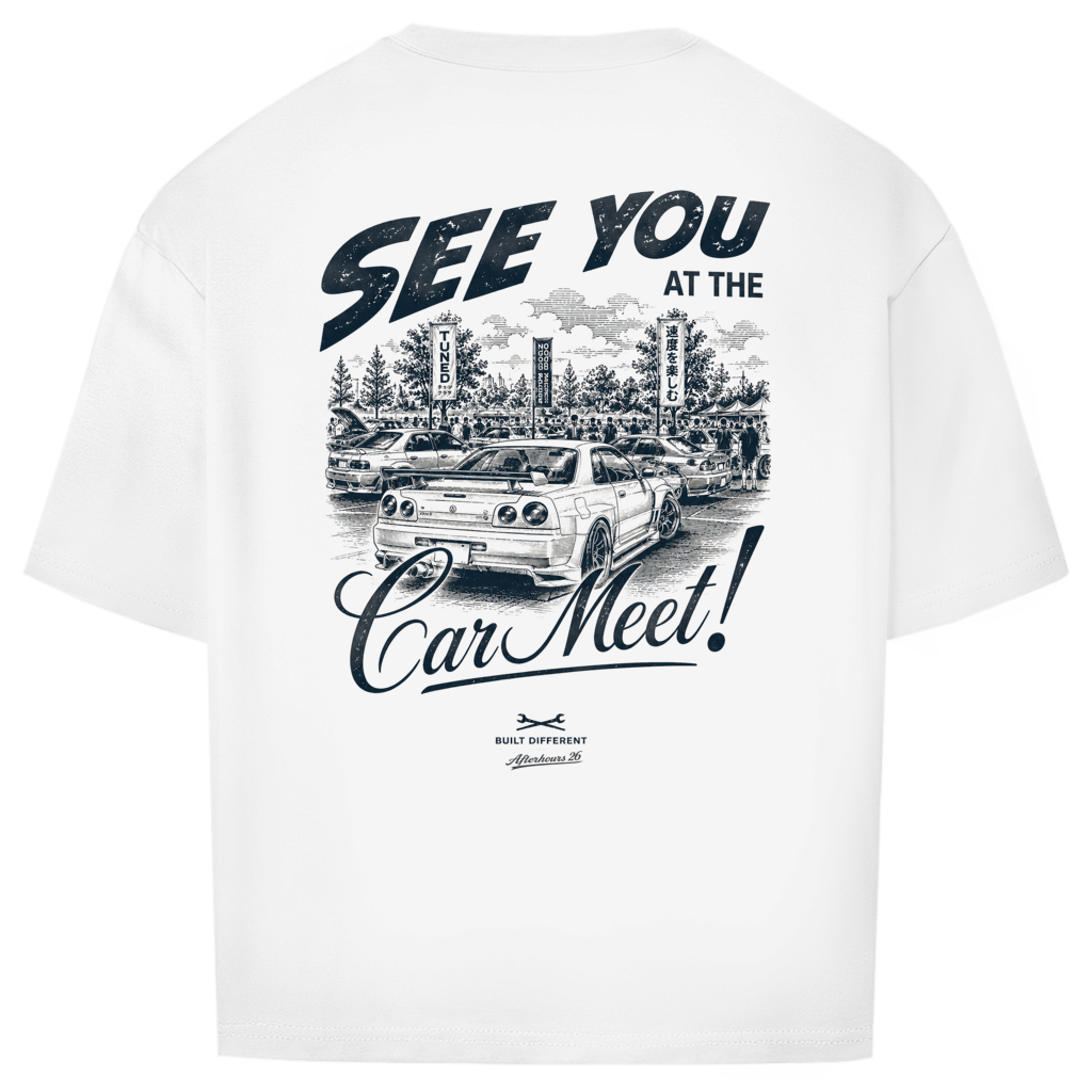Oversize T-Shirt Car Meet