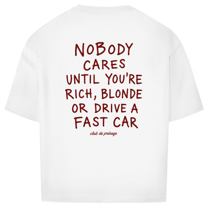 Oversize T-Shirt Nobody Cares