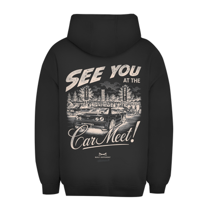 Unisex Oversize Hoodie Car Meet