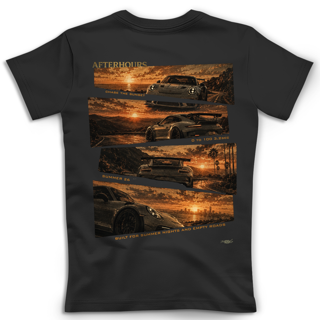 Damen Premium Bio V-Neck T-Shirt Afterhours Vibes
