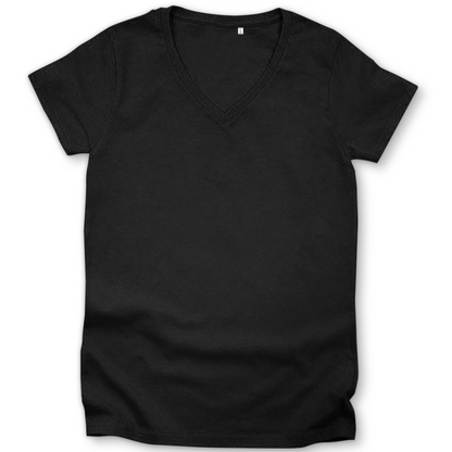 Damen Premium Bio V-Neck T-Shirt Afterhours Vibes