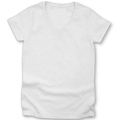 Damen Premium Bio V-Neck T-Shirt Another Day