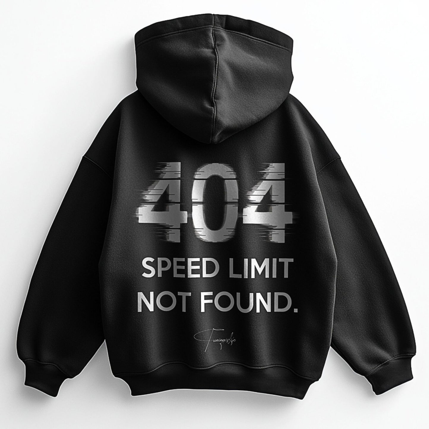 404 speed limit - Premium Oversized Hoodie