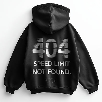 404 speed limit - Premium Oversized Hoodie