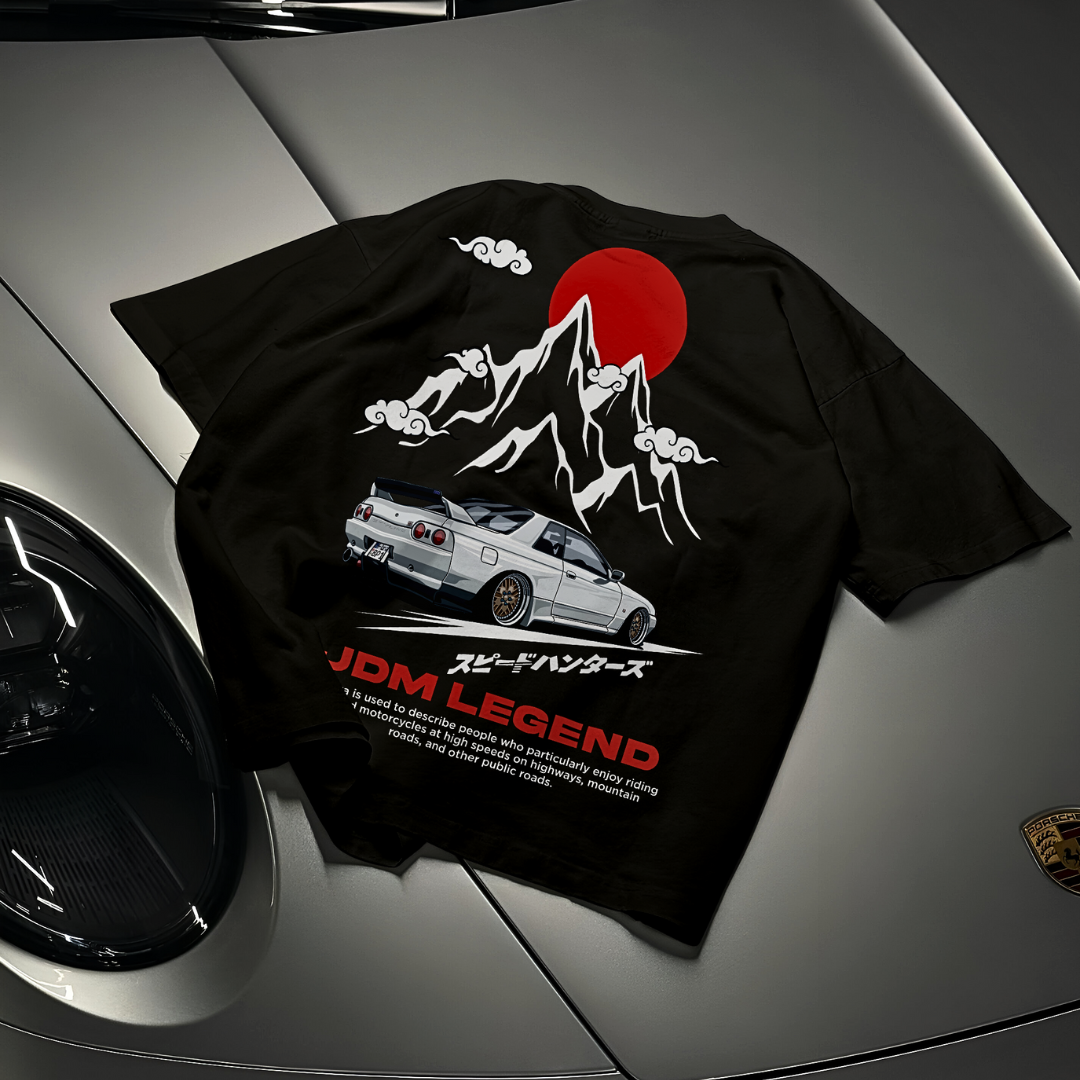 JDM Legenda - T-shirt w rozmiarze oversize