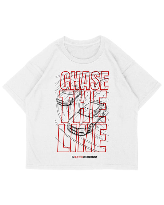 Oversize T-Shirt chase the line