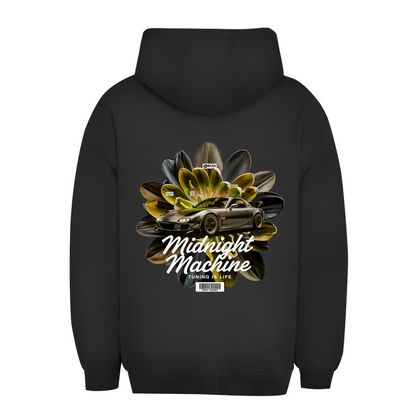 Unisex oversized majica s kapuljačom Midnight machine
