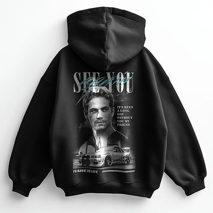 See you again - Premium Oversized Hoodie