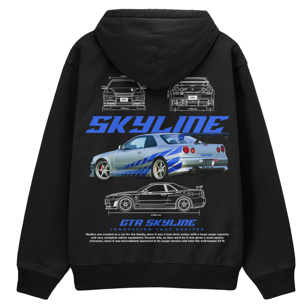 EL SKYLINE - Sudadera Premium