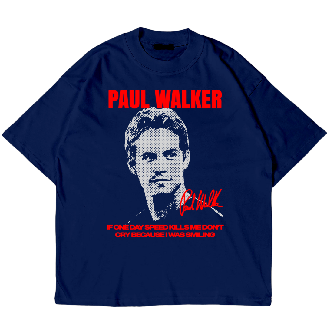 Liefde voor Paul Walker - Oversize Shirt