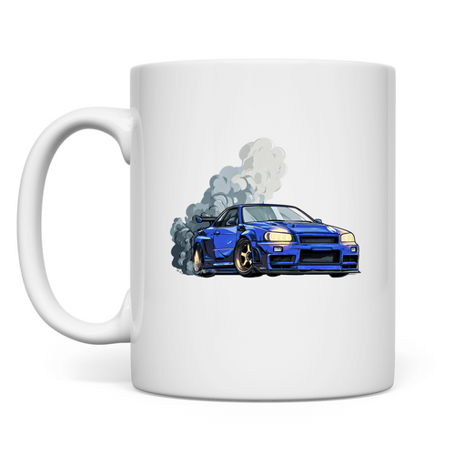 r34 Car Motives - Mugg