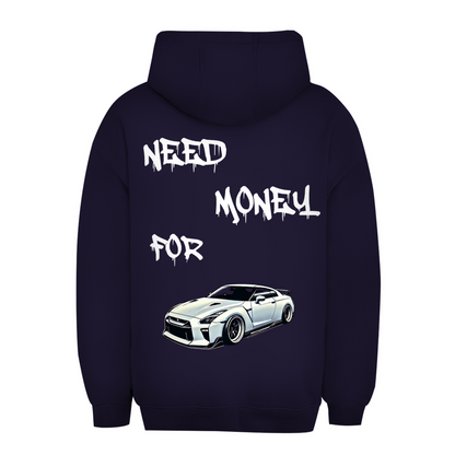 Potřebuji peníze na GTR - Unisex Oversize Mikina