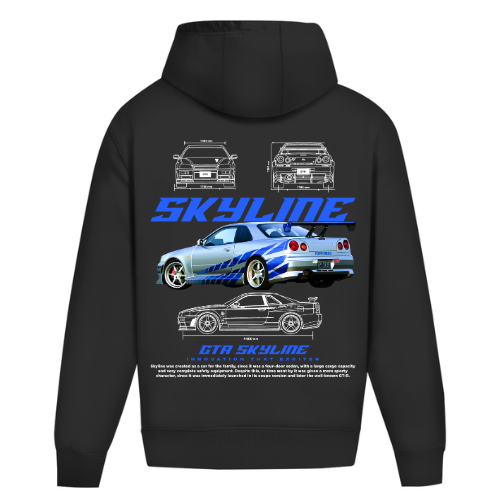 THE SKYLINE - Hoodie Oversized