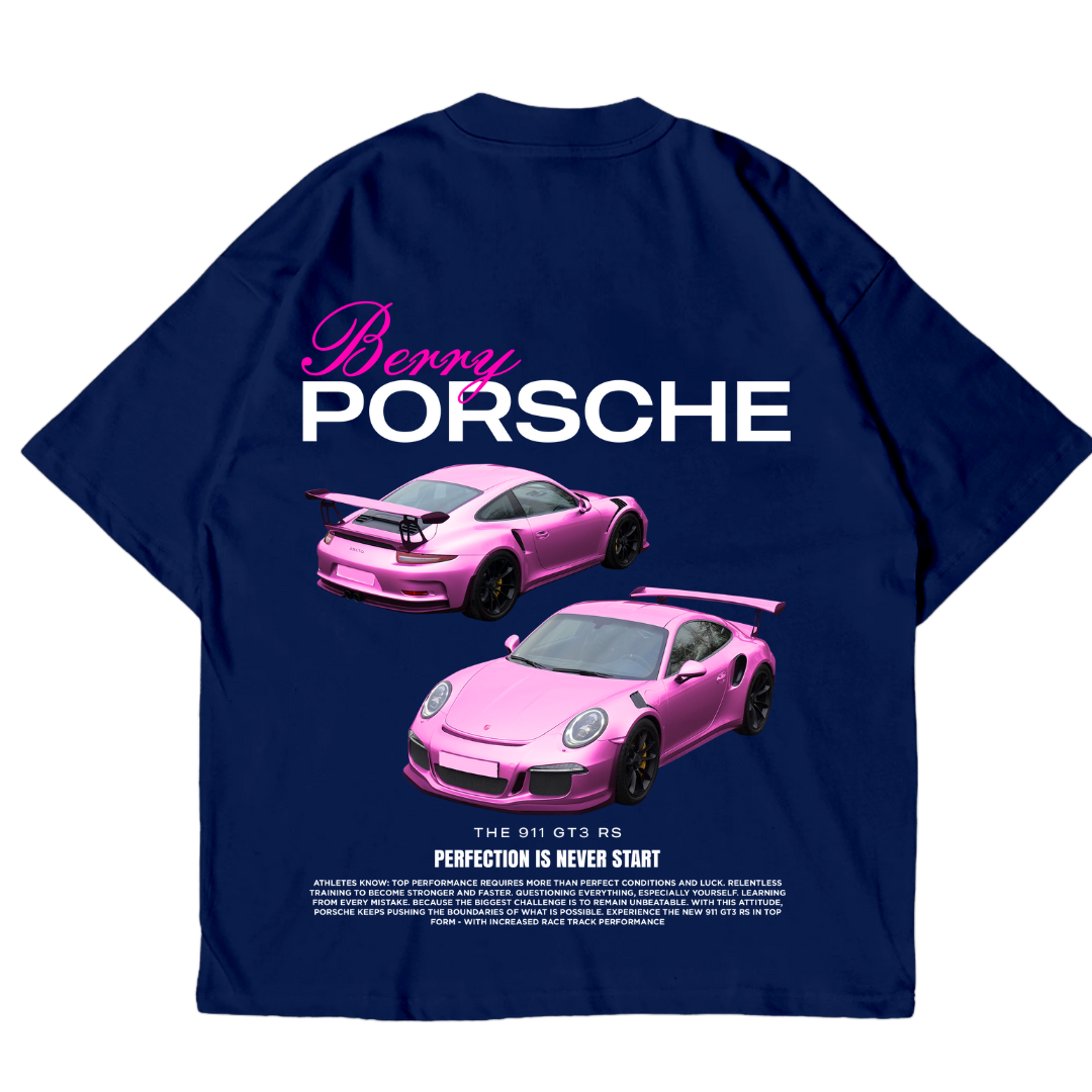 Berry Porsche - Oversized Shirt