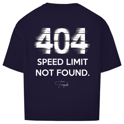 Oversize T-Shirt 404 speed limit