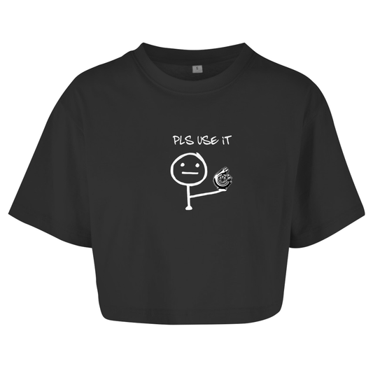 Please use it - Crop Top