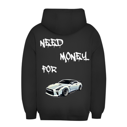 Potřebuji peníze na GTR - Unisex Oversize Mikina