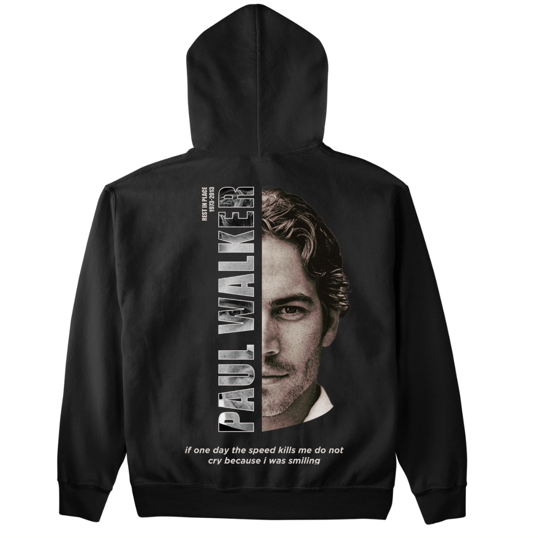 Memória de Paul Walker - Hoodie Premium