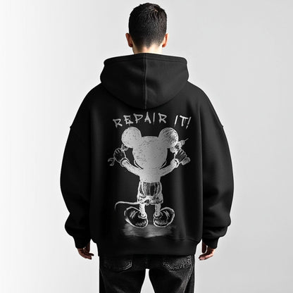 repair it - Premium oversized Hoodie