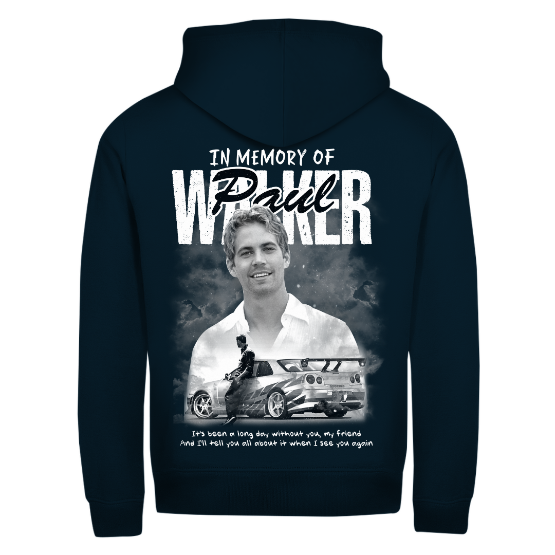 Sudadera con cremallera Memory Paul Walker