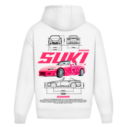 Oversize mikina bez šňůrky THE SUKI