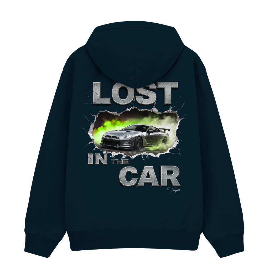 Lost in the car - Premium Hoodie