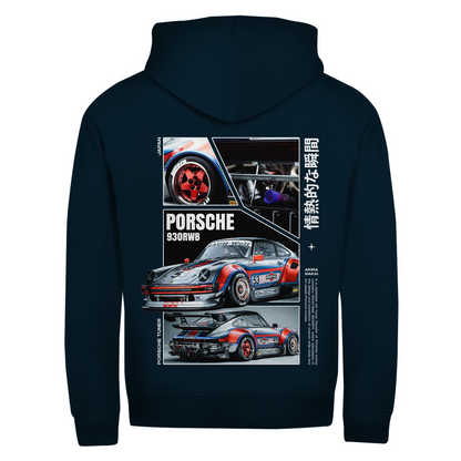 Zipper Hoodie Porsche 930 rwb