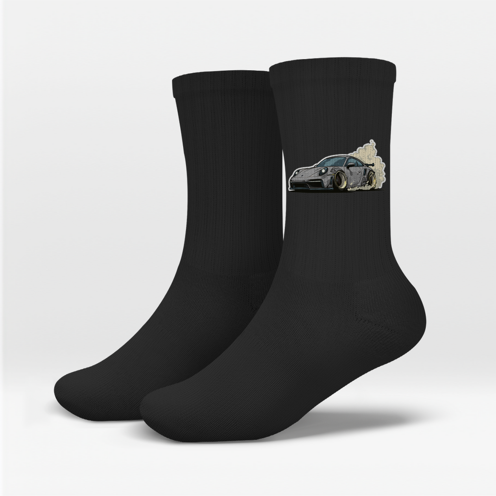 9 11 Car Motives - Socken