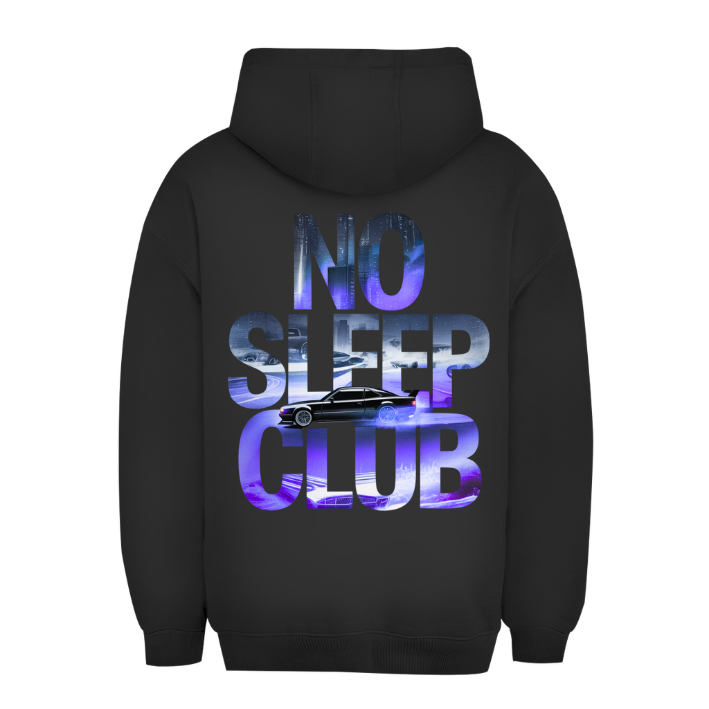Unisex Oversize Hoodie no sleep club