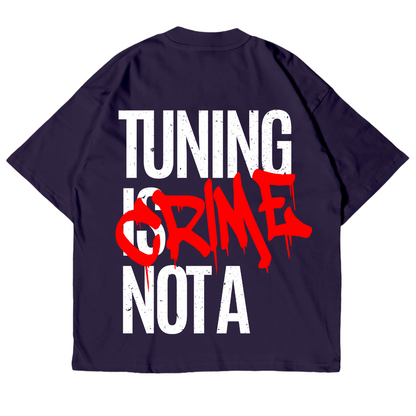 Tuning não é um crime - T-Shirt Oversize